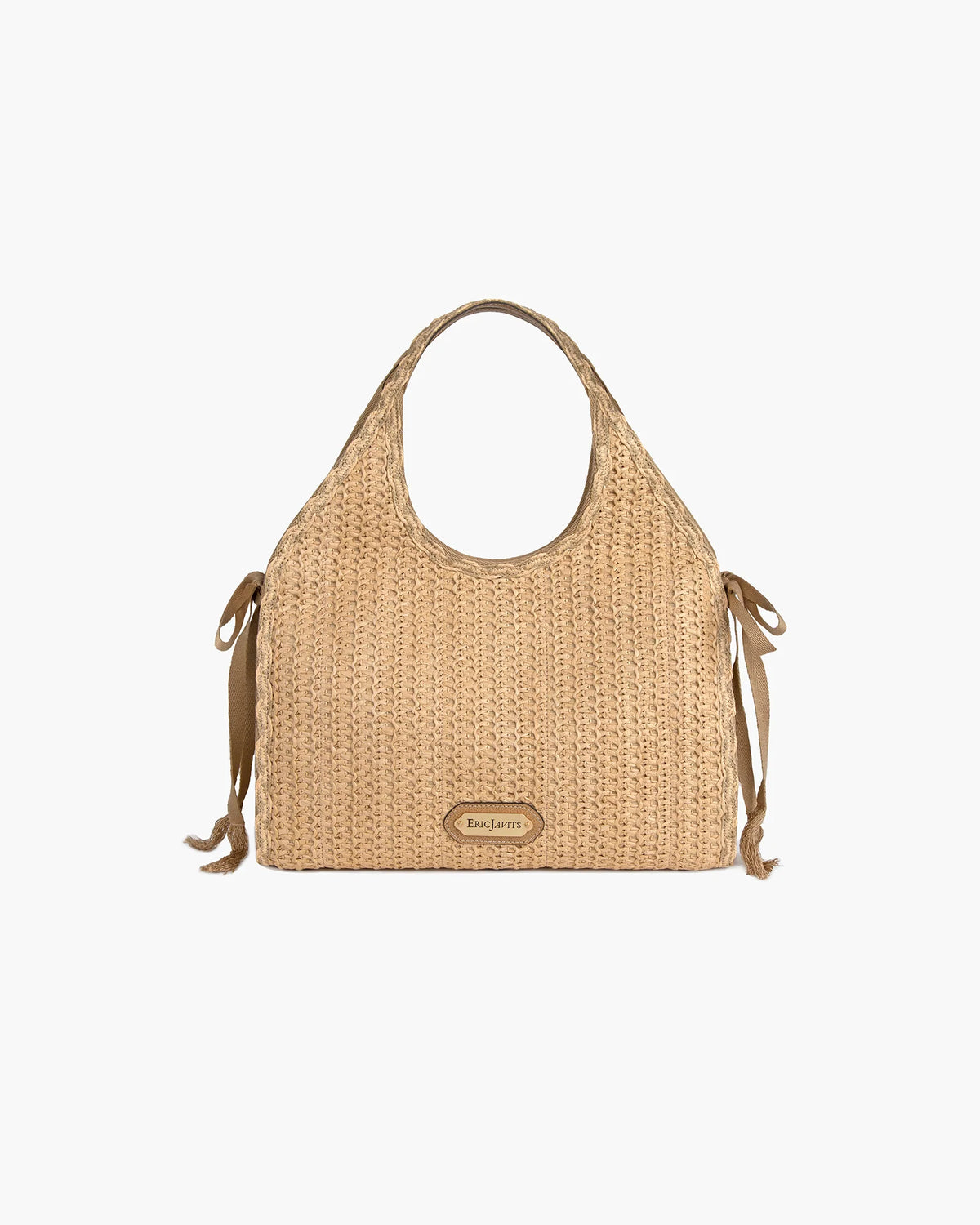 Eric Javits Sweetie Raffia Bag - Peanut
