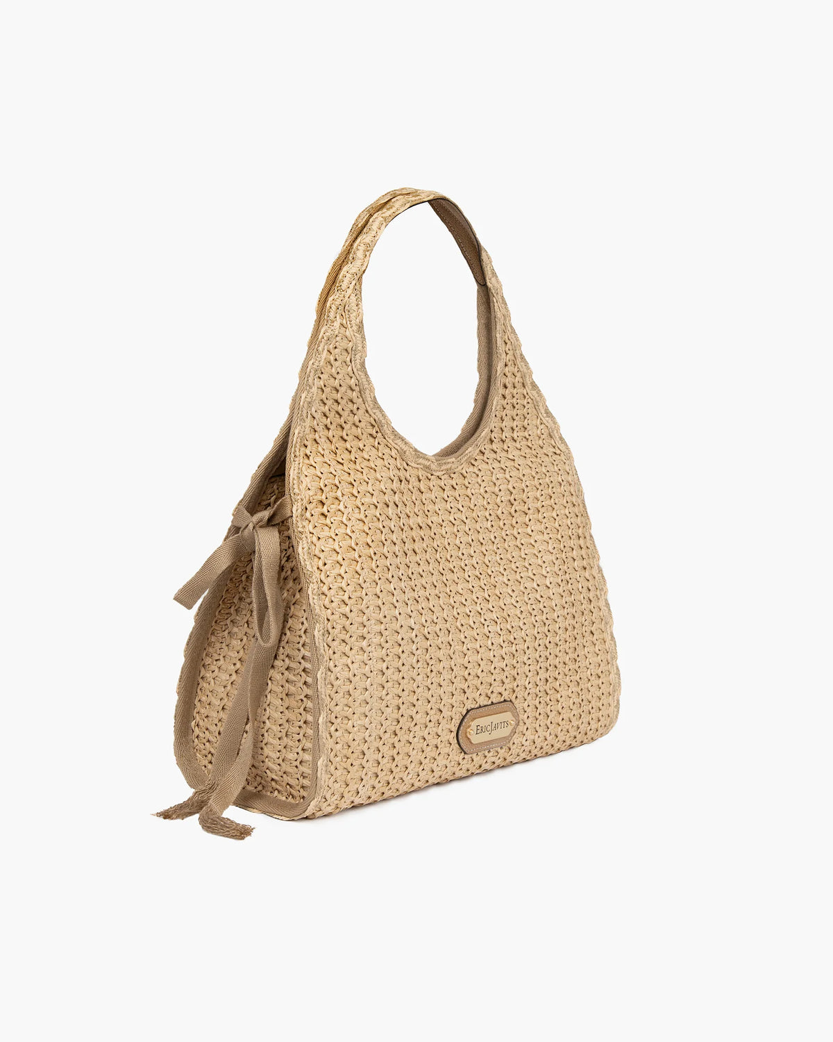 Eric Javits Sweetie Raffia Bag - Peanut