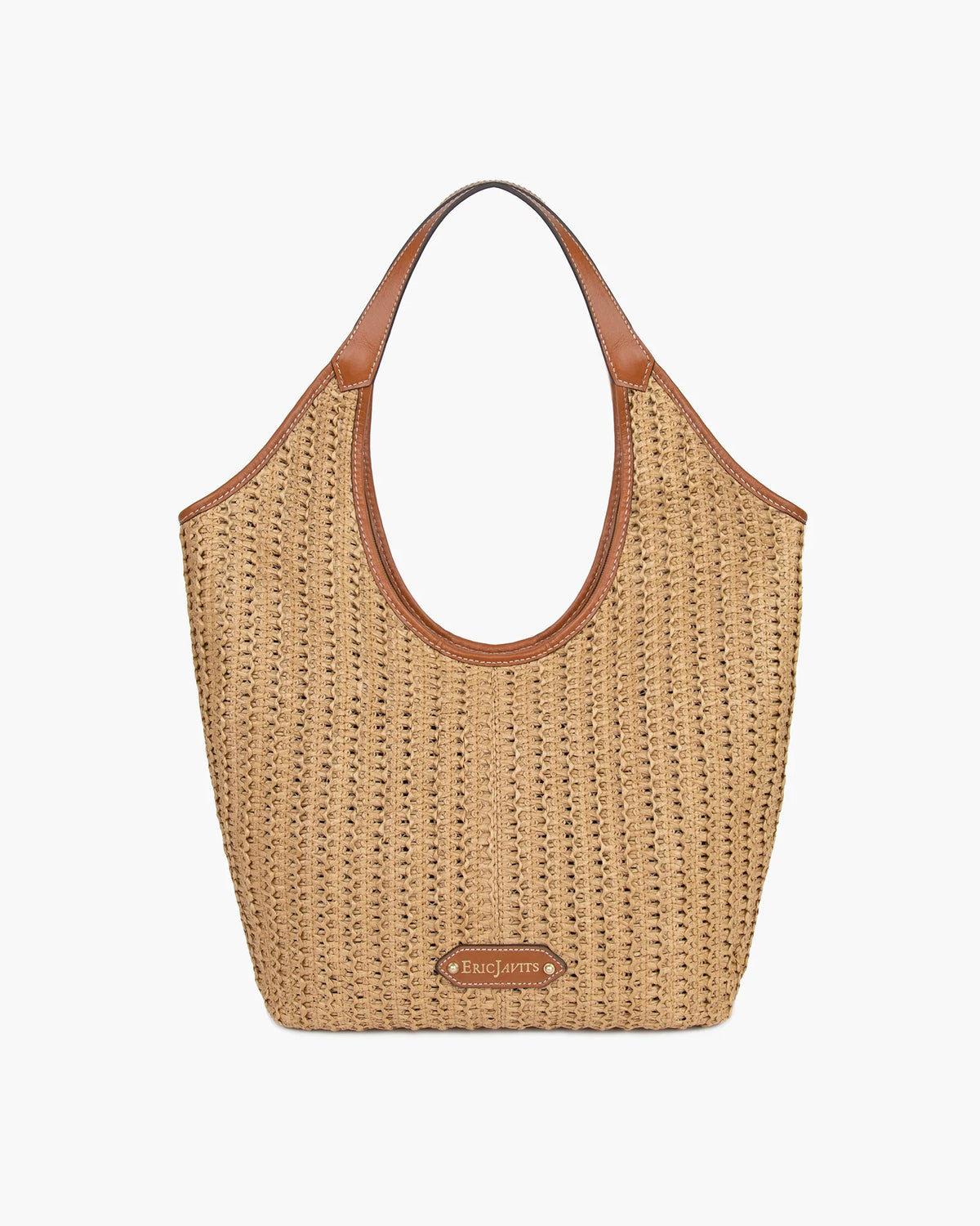 Eric Javits Mykonos Raffia Handbag - Natural