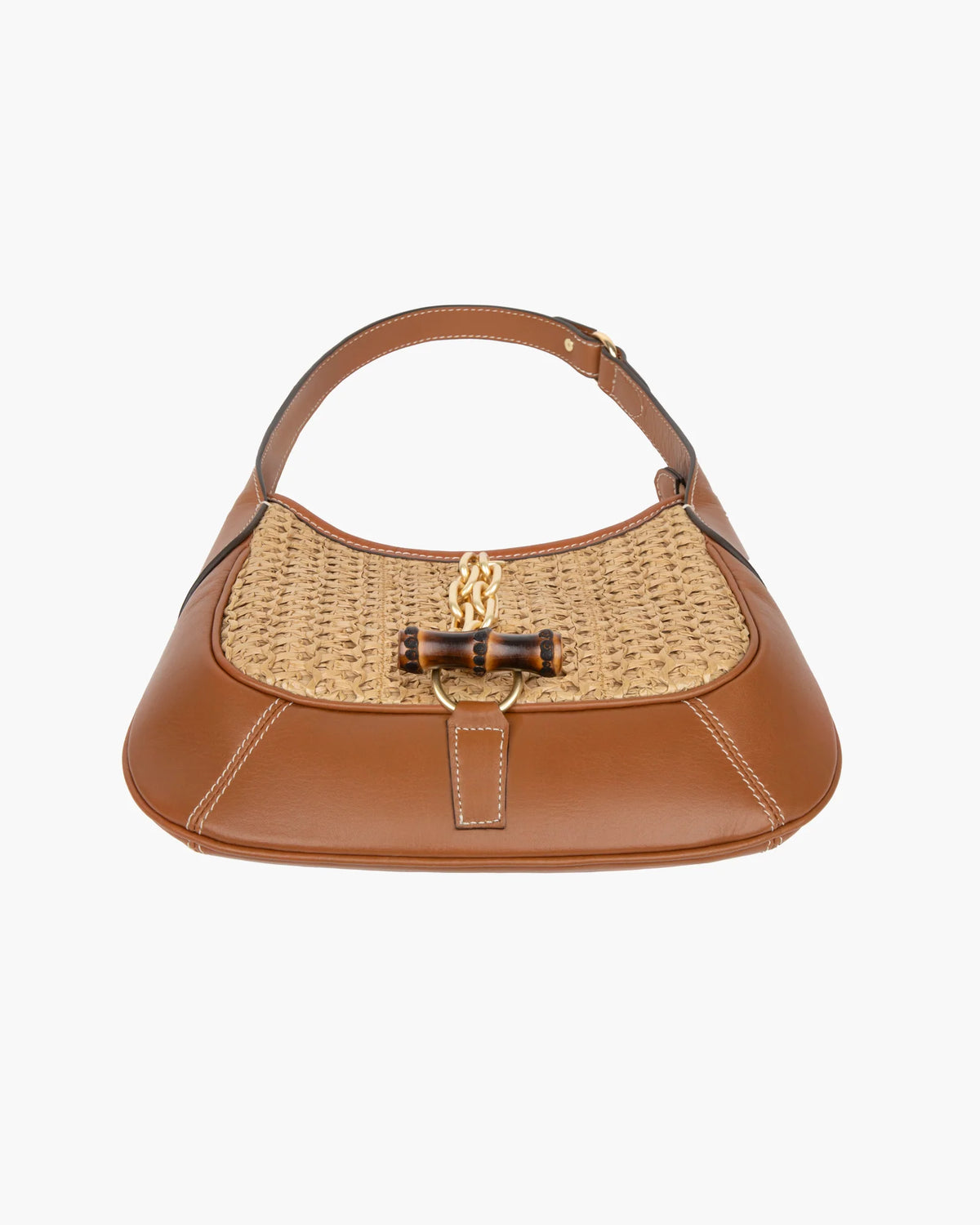 Eric Javits Lil Isle Raffia Crossbody Bag - Natural