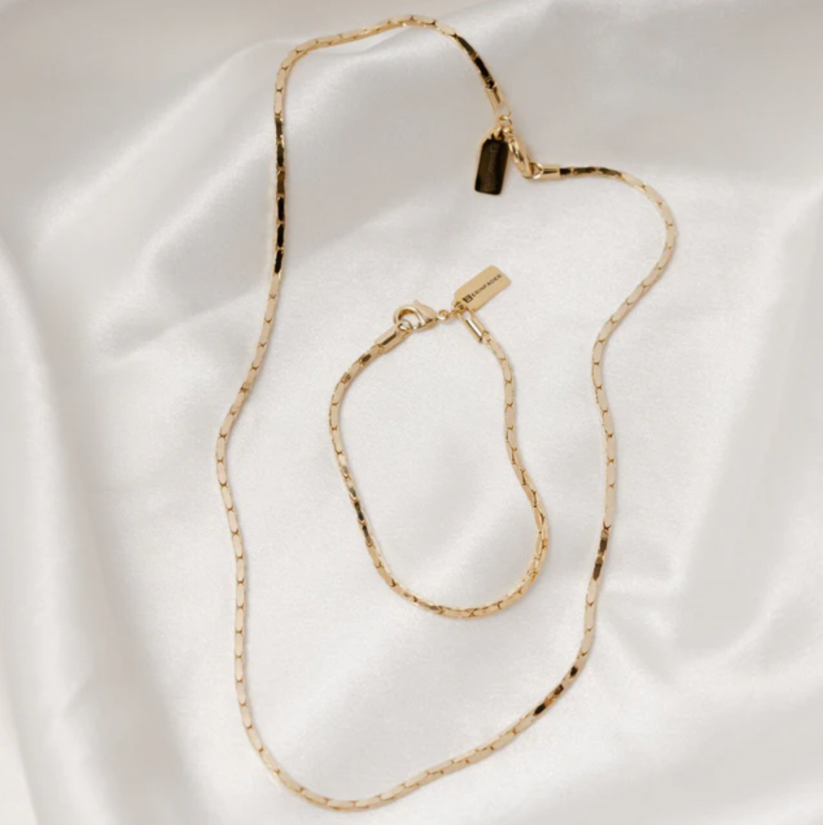 Erin Fader Jewelry Decade Chain Necklace - Gold