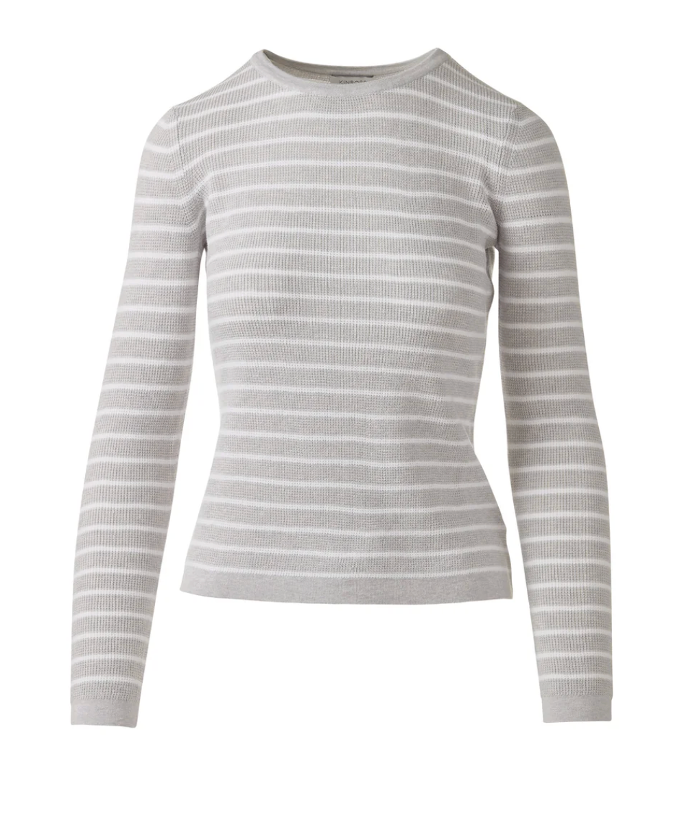 Kinross Texture Stripe Crew