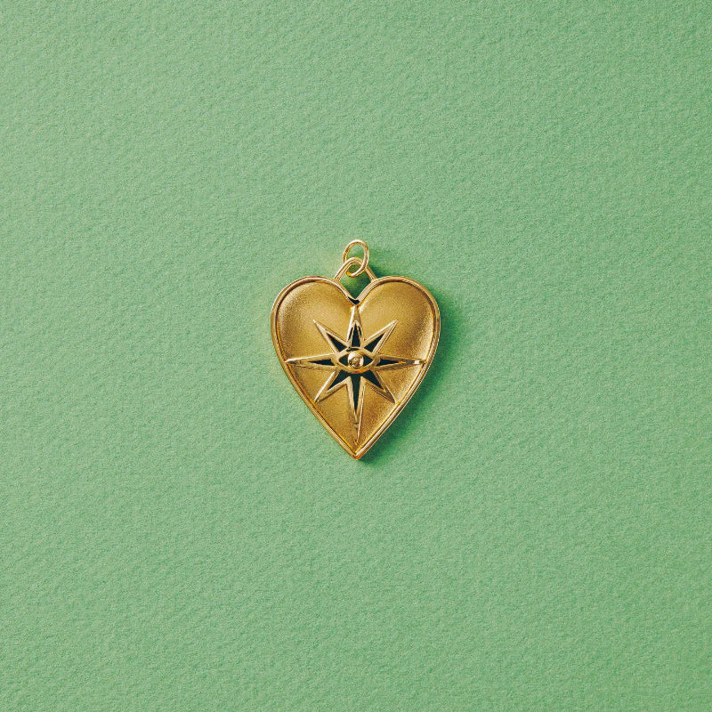 Hart Seeing Heart Charm & 18" Jane Chain