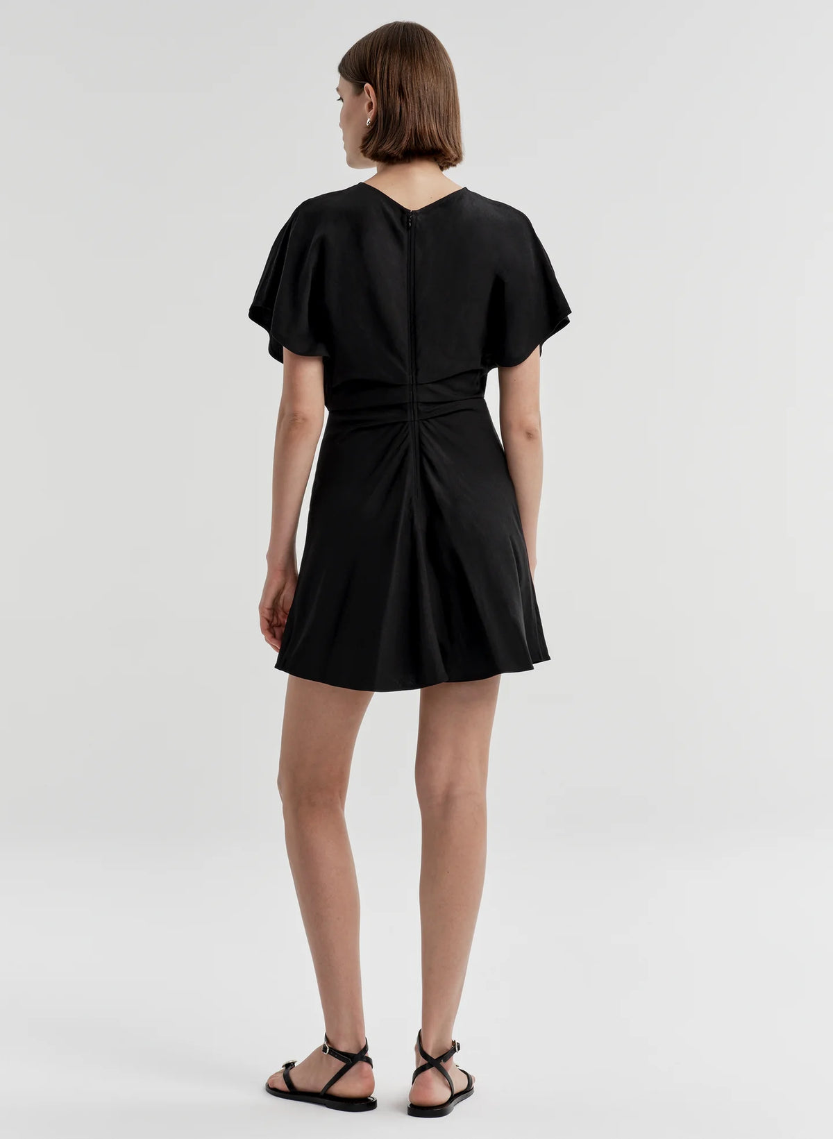 ALC Leni Linen Mini Dress