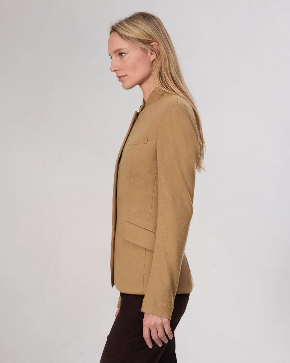 rag & bone Slade Japanese Wool Blazer - Camel