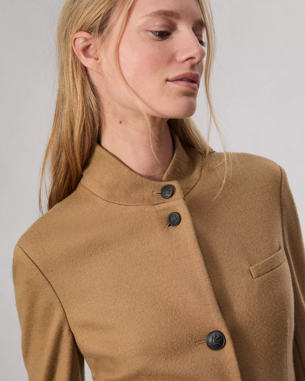 rag & bone Slade Japanese Wool Blazer - Camel