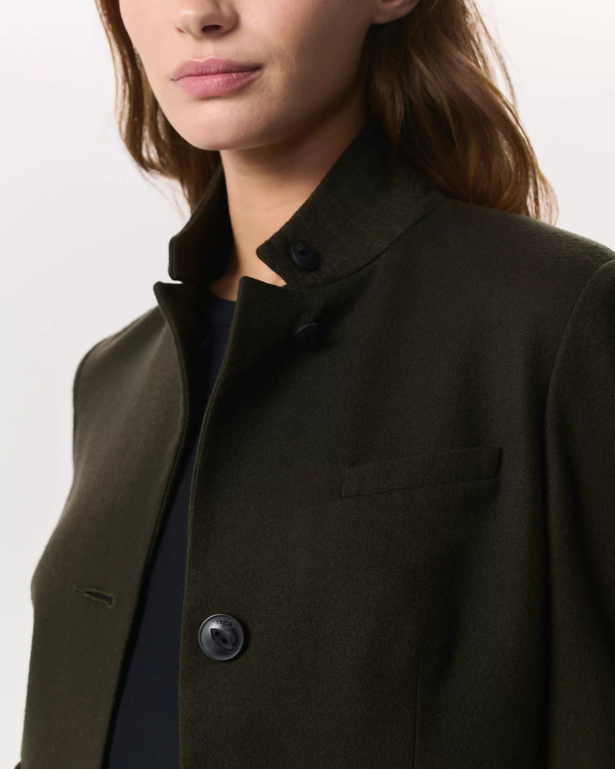 rag & bone Slade Blazer - Army Green
