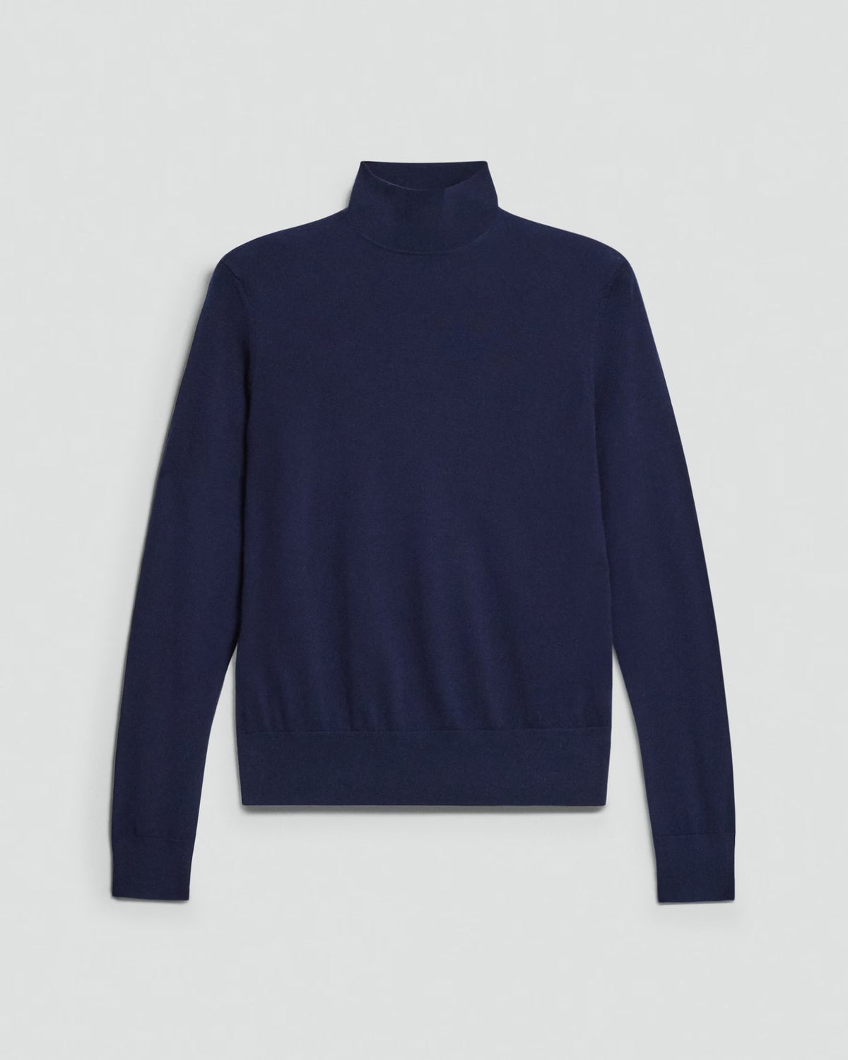 Theory Turtleneck Sweater in Regal Wool - Deep Navy