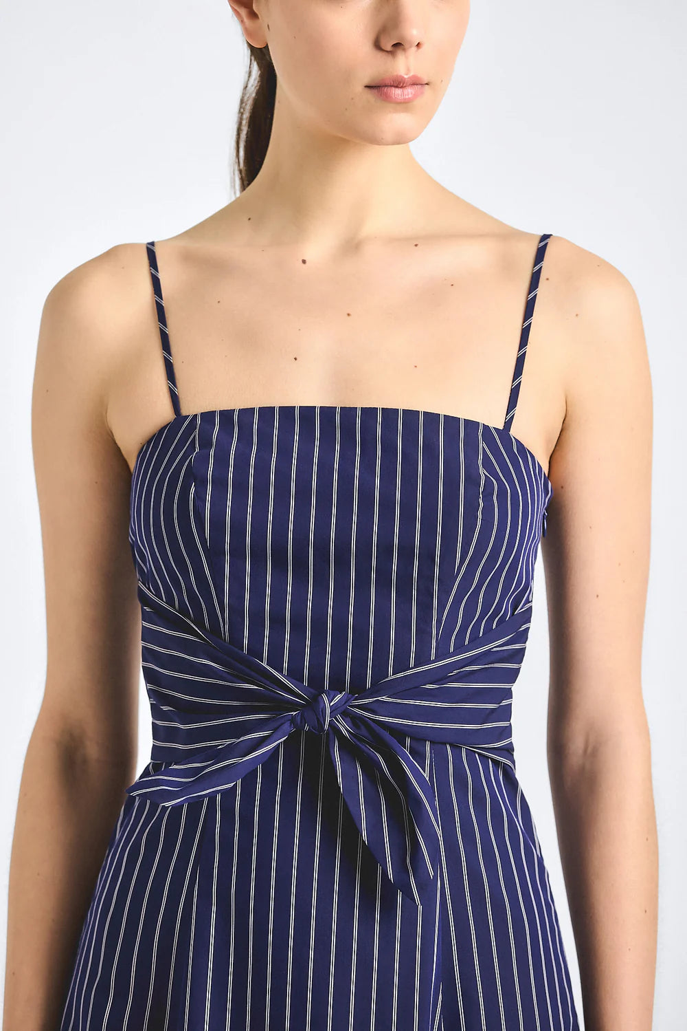 Derek Lam Zandra Tie Front Dress