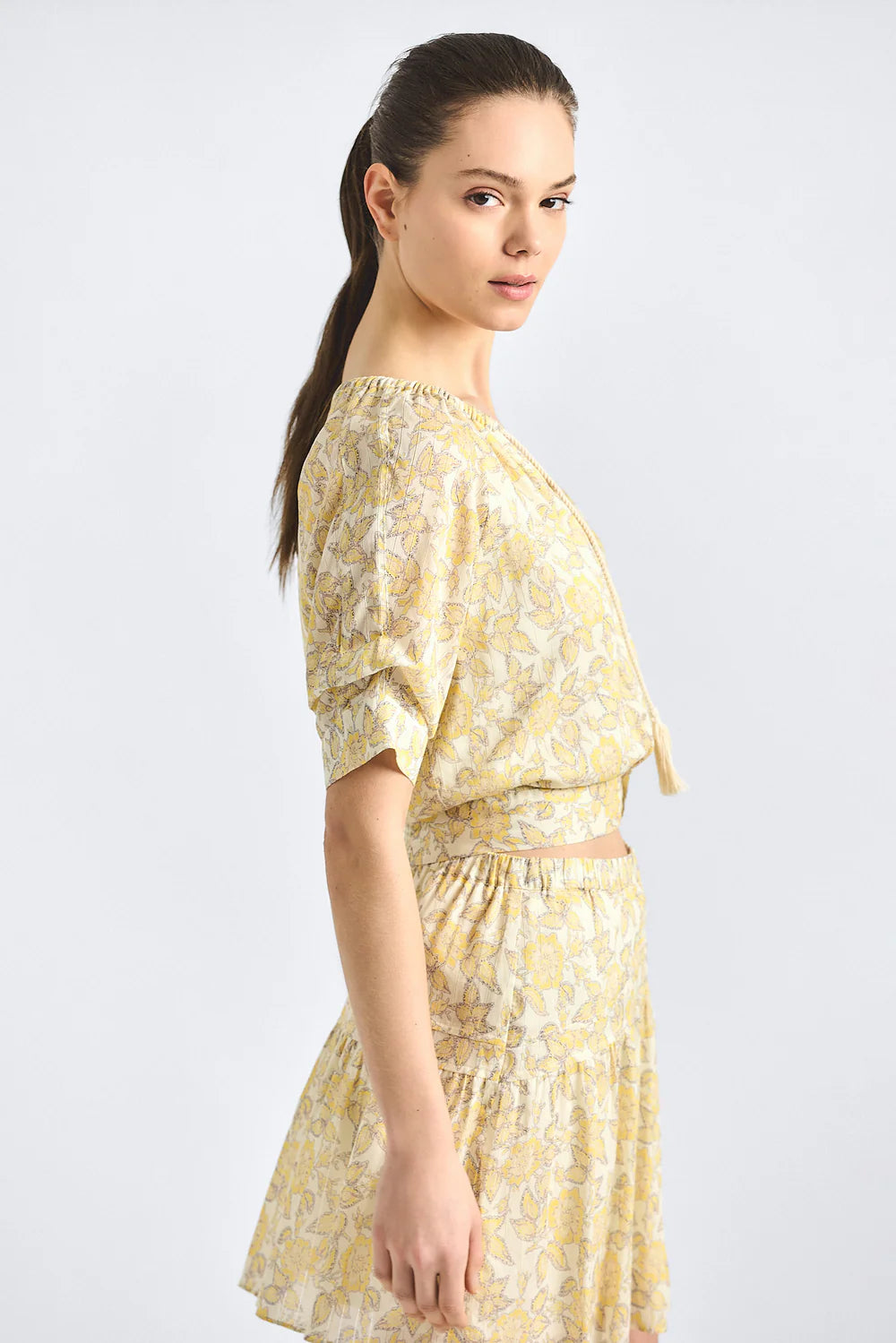Derek Lam Suri Tuck Front Top