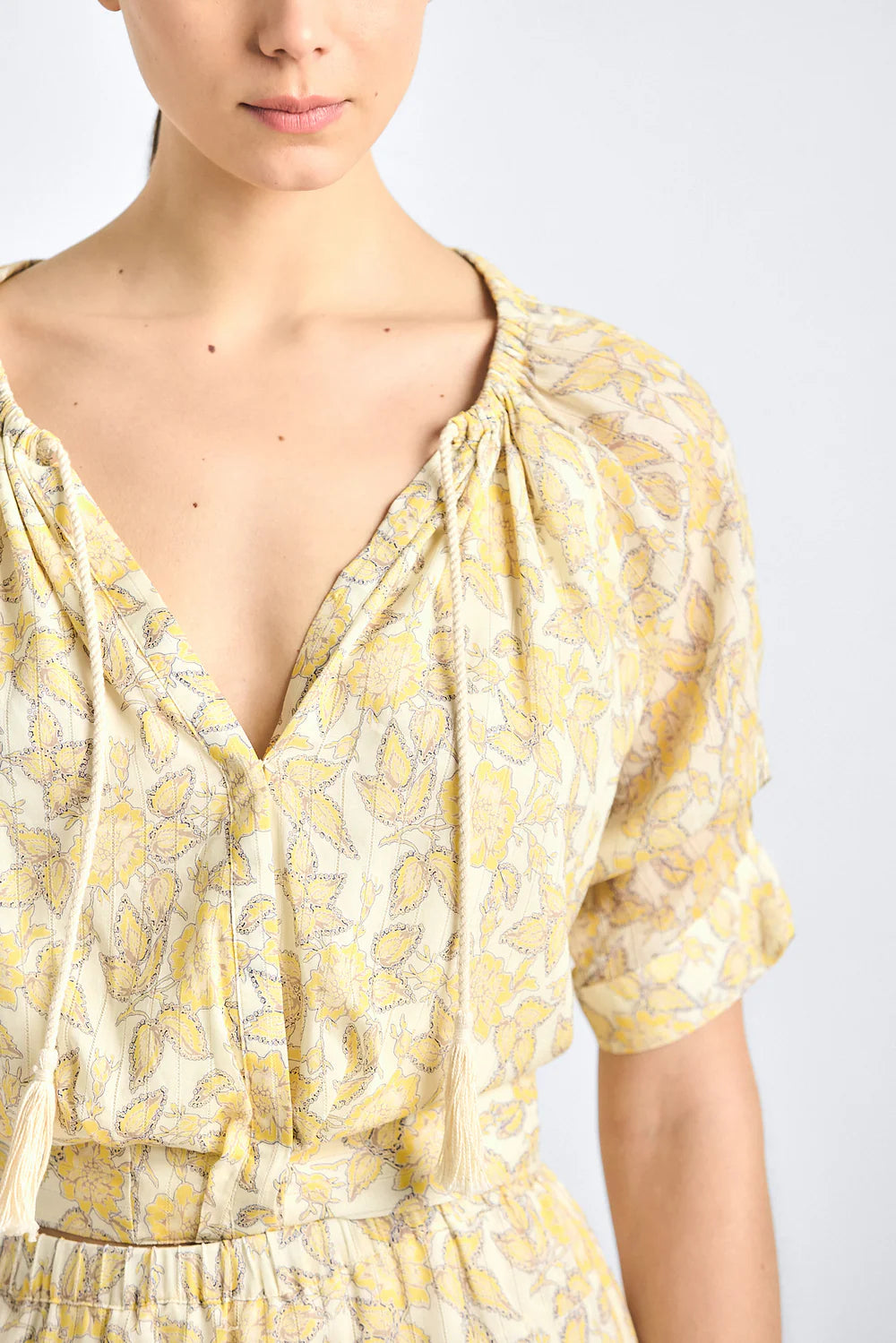 Derek Lam Suri Tuck Front Top