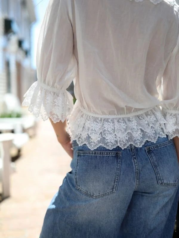 Lyla Grace The Isla Lace Top