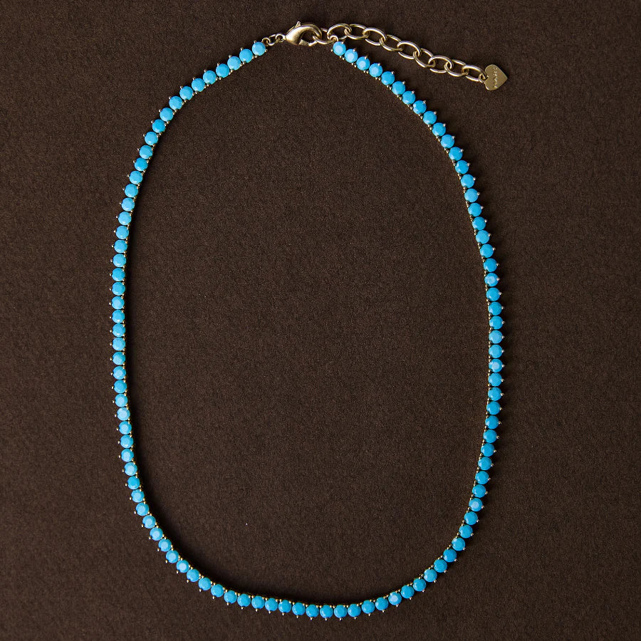 Hart Turquoise Tennis Necklace