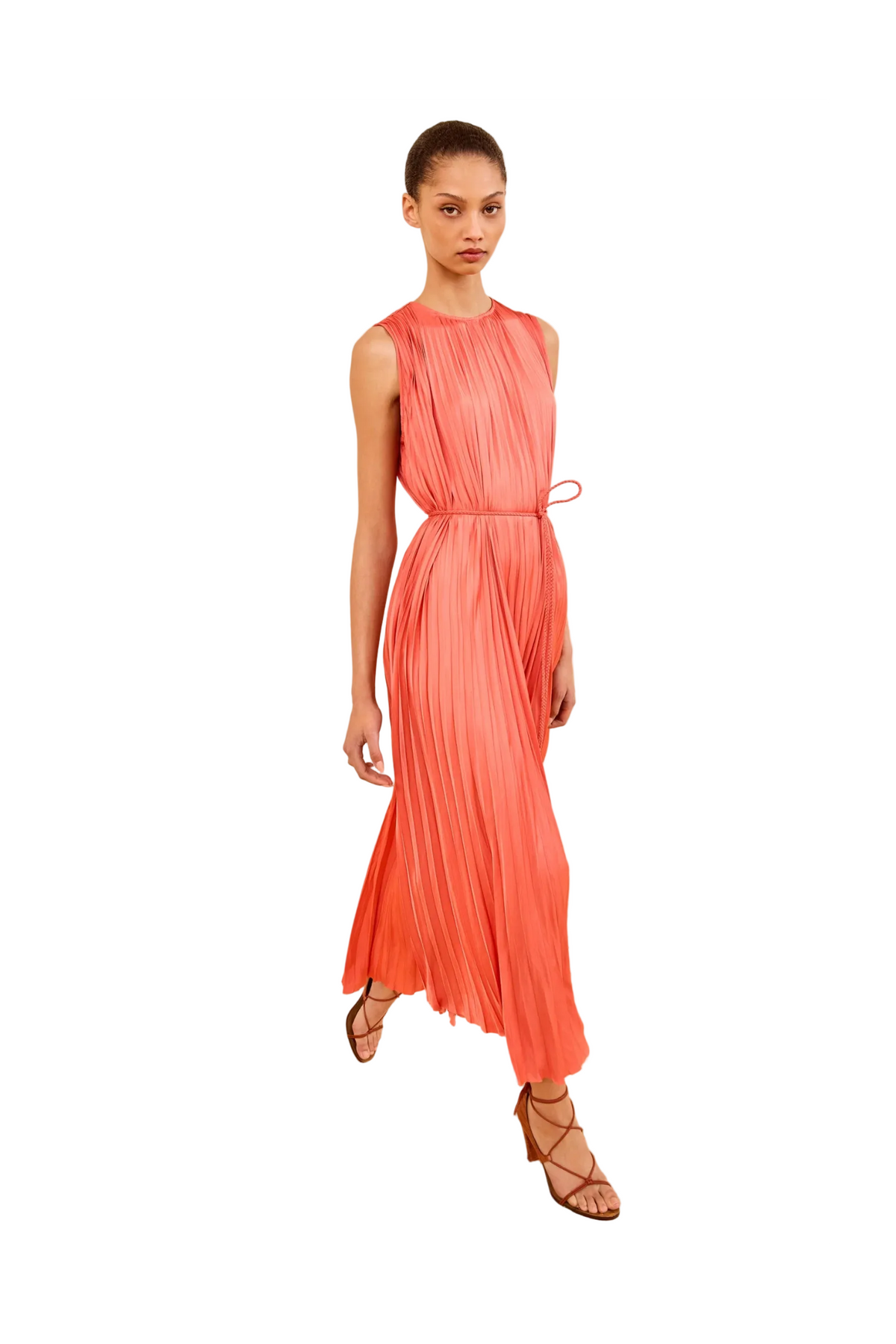 Ulla Johnson Fianna Pleated Midi Dress