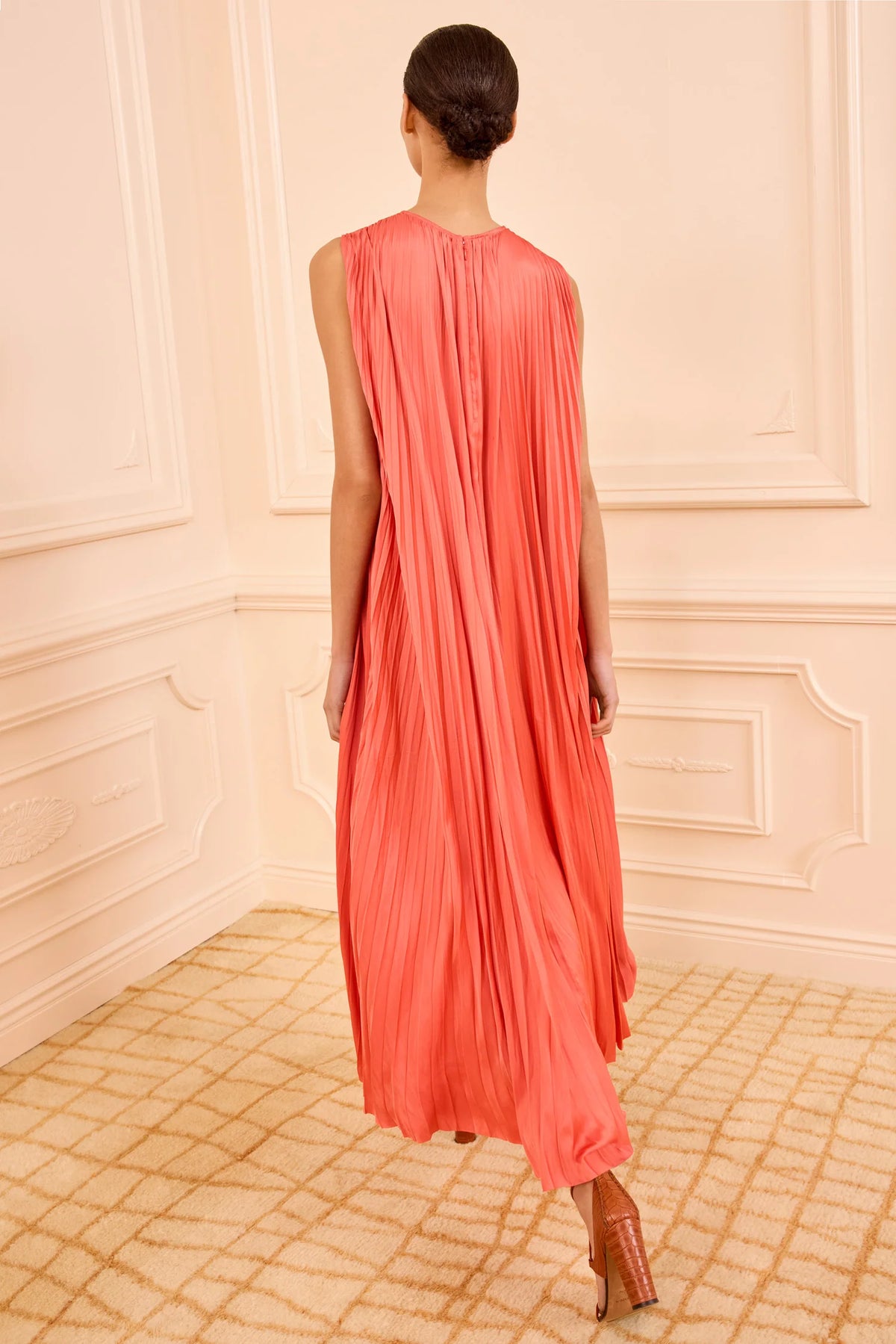 Ulla Johnson Fianna Pleated Midi Dress