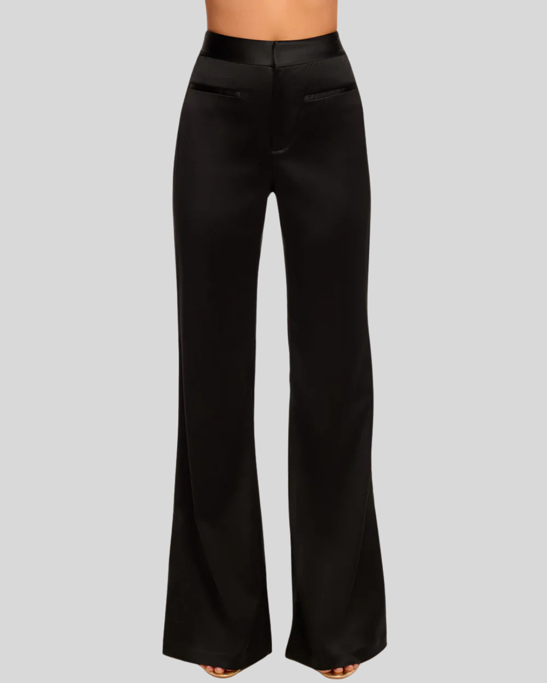 Ramy Brook Vespera Satin Low Rise Pant