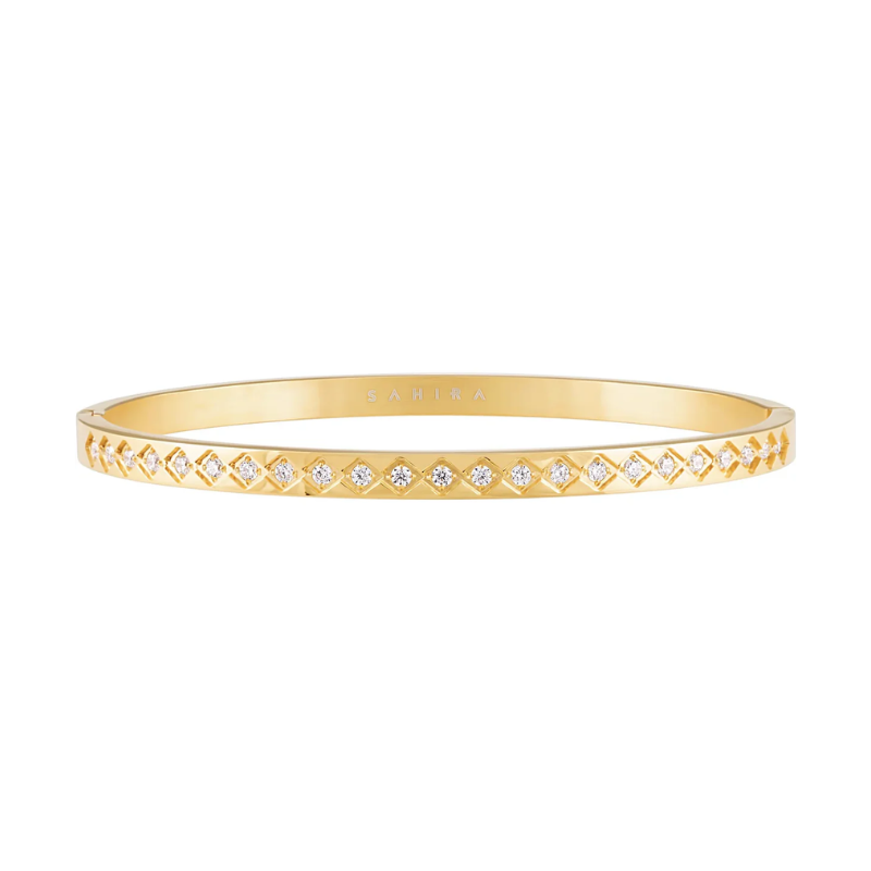 Sahira Jewelry Design Diamond Cut Bracelet
