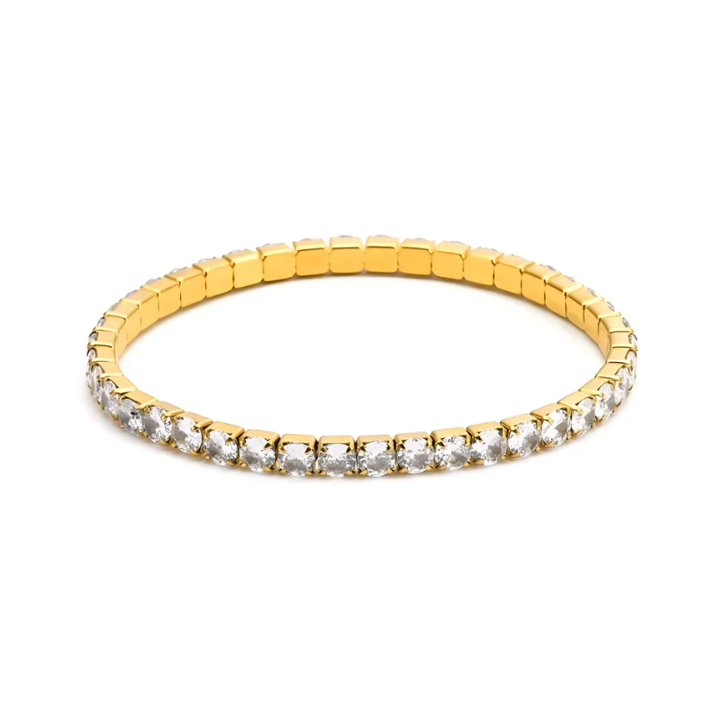 Sahira Jewelry Design Eileen CZ Stretch Bracelet