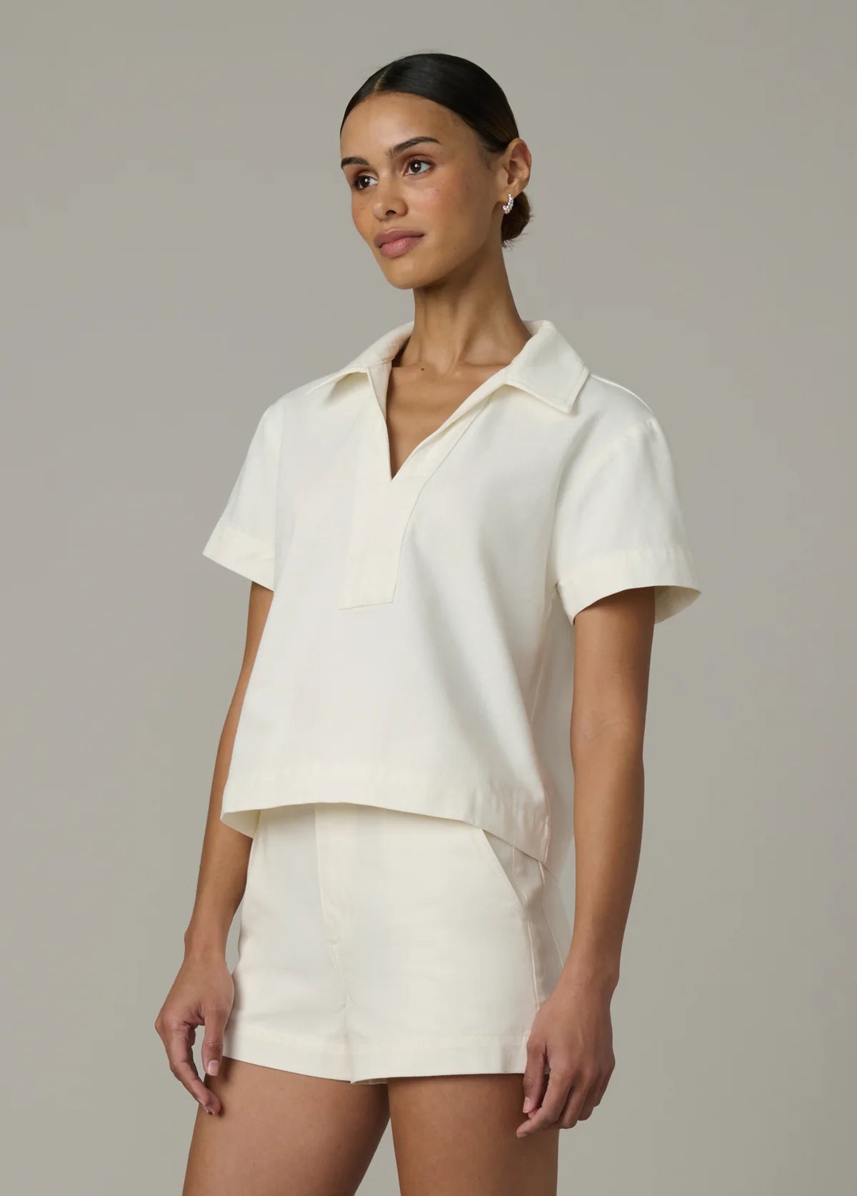 Lillian Denim Popover Shirt