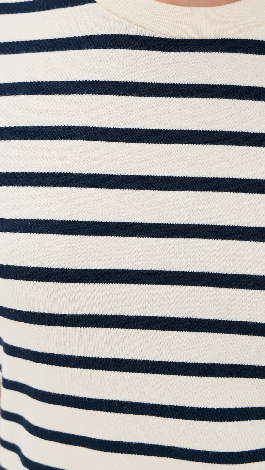Wynne Dress - Navy Stripe