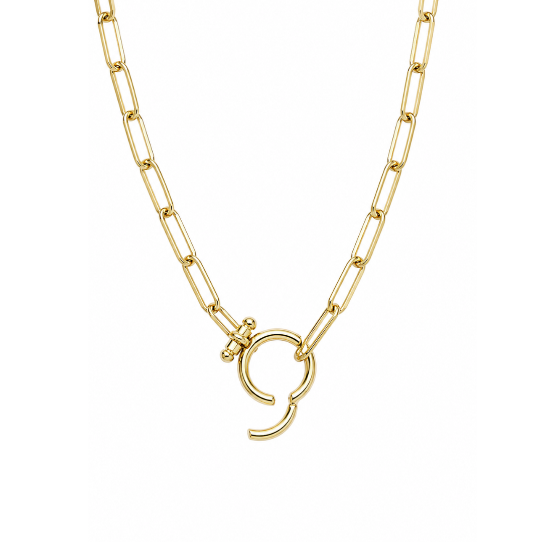 Sahira Paperclip Chain Necklace
