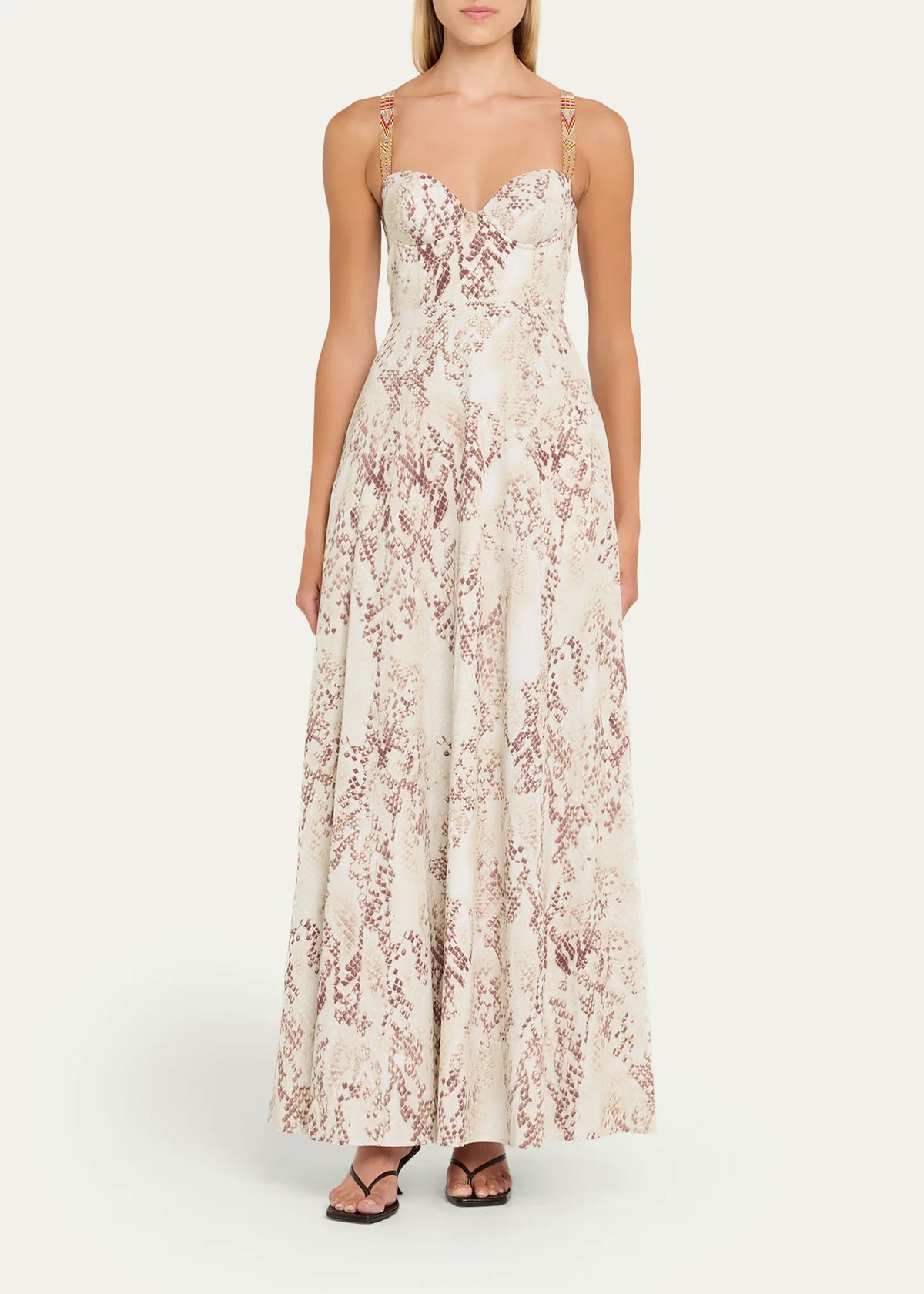 Sutton Snake Maxi Dress