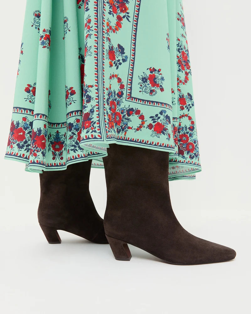 Loeffler Randall Cleo Kicked Heel Calf Boot - Tmoro
