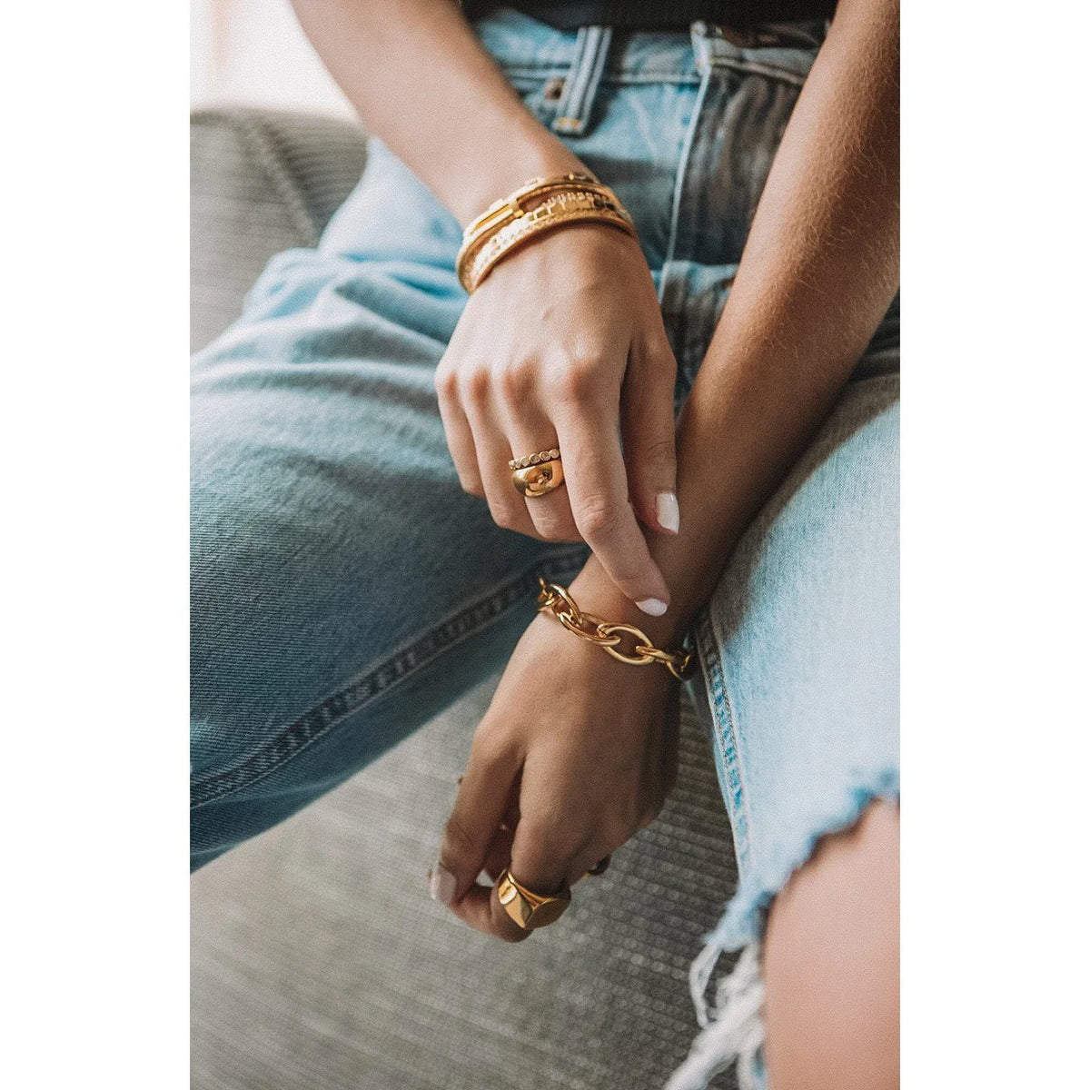 Sahira Jewelry Design Dome Ring - Medium