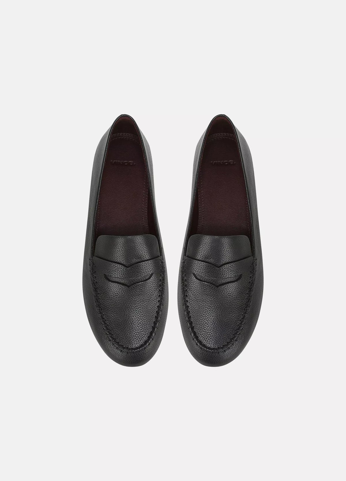 Vince Teo Leather Loafer - Black