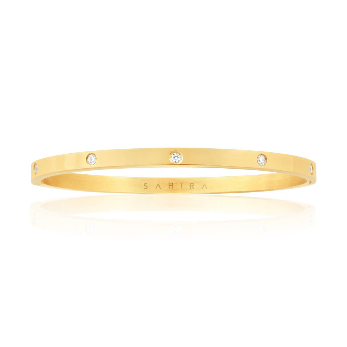 Sahira Elsie Stackable Bracelet - Gold