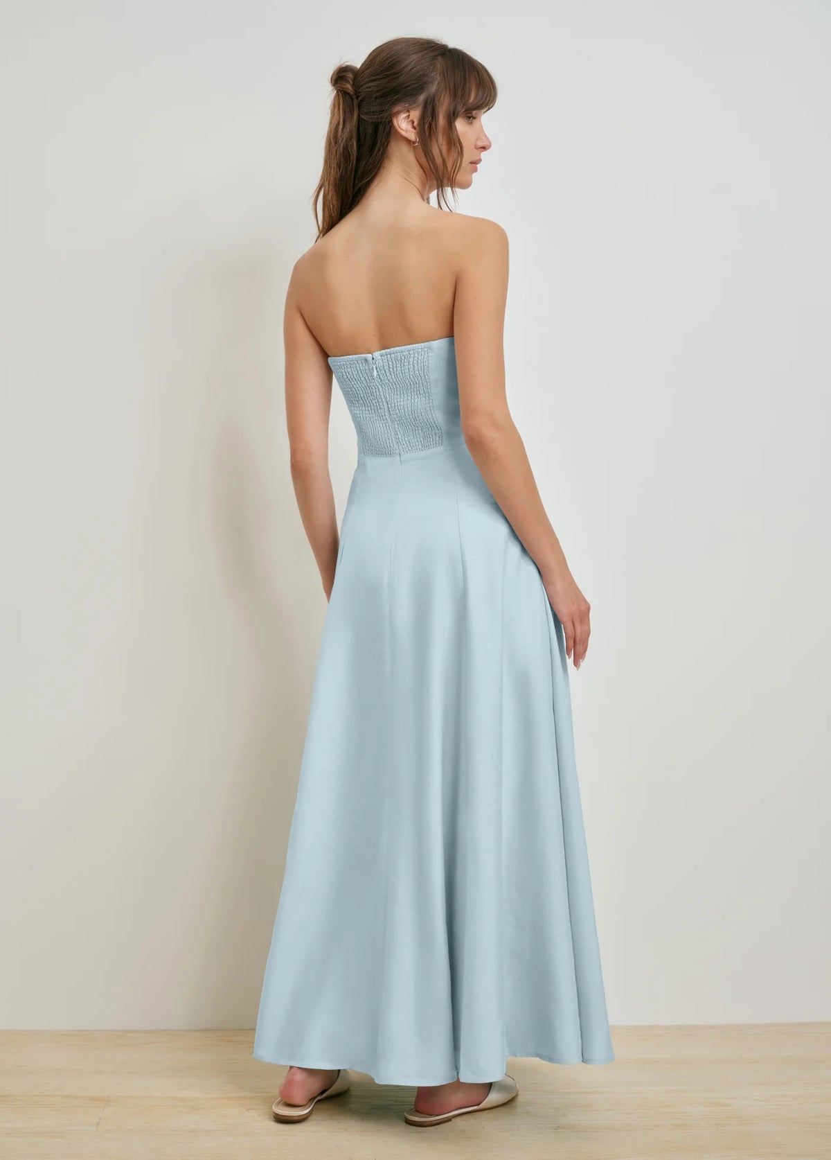 Favorite Daughter The Favorite Linen Dress - Aqua