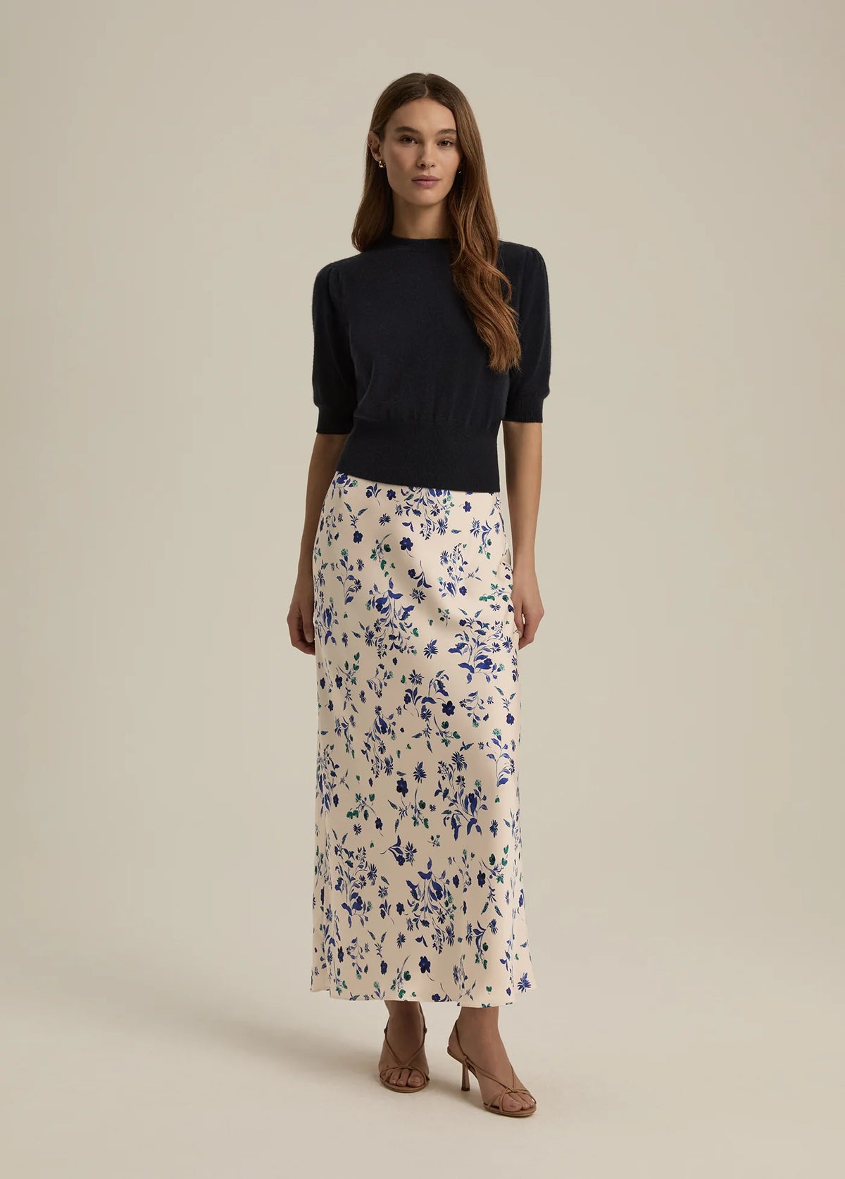 The Favorite Skirt - Pretty In Pink Flower