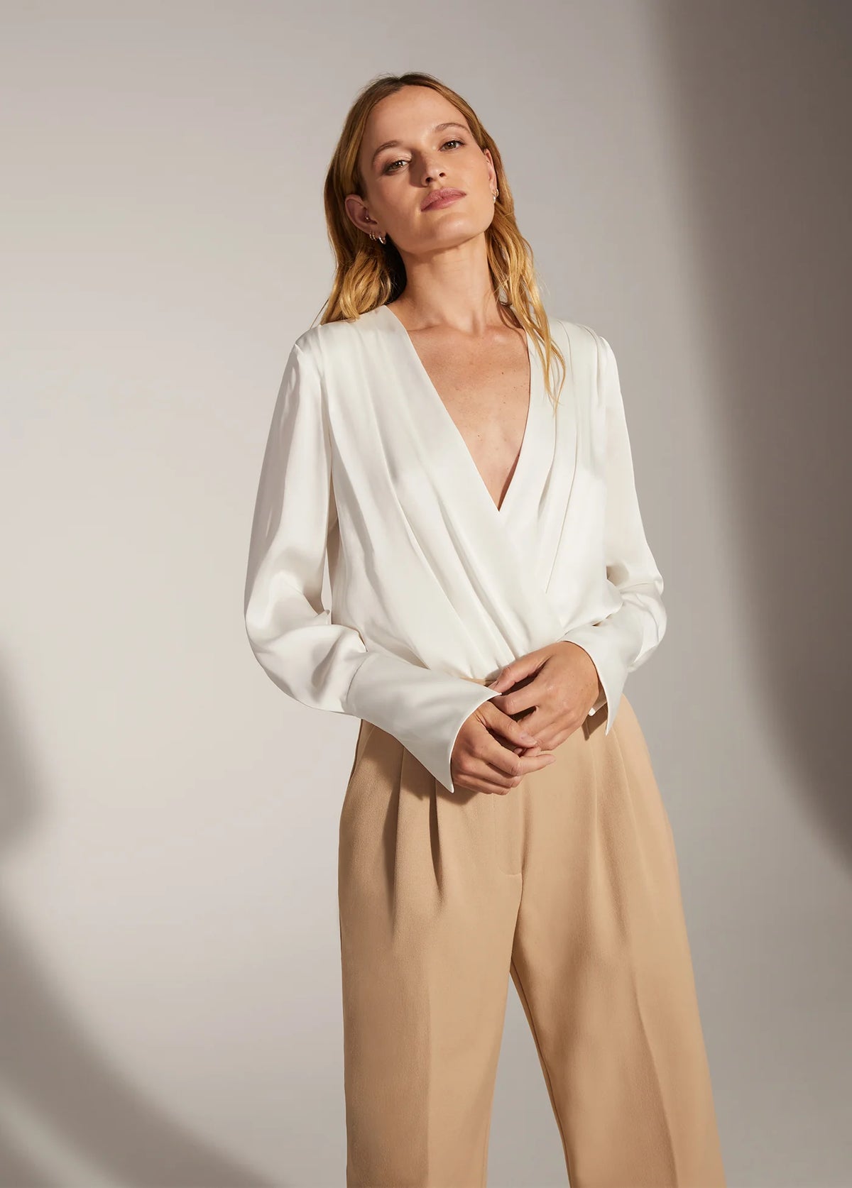 Favorite Daughter The Date Blouse - Ivory