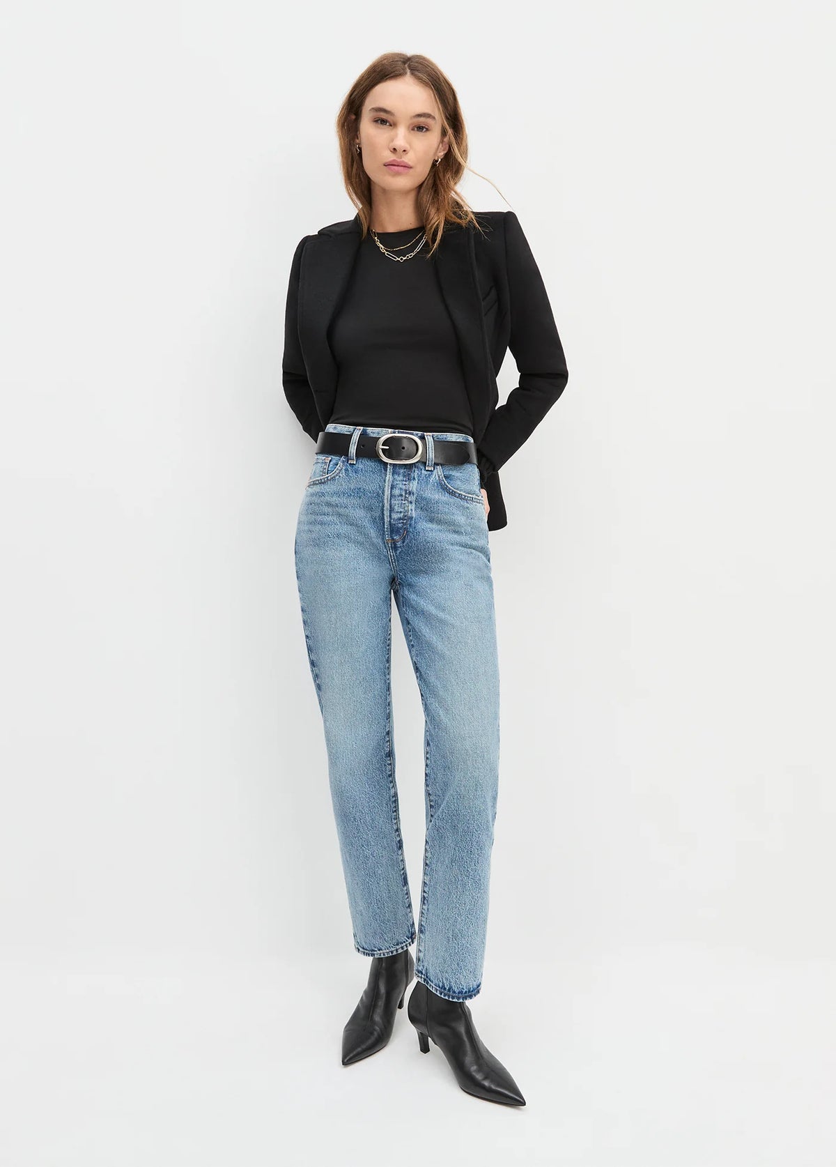 Favorite Daughter The Jean Belt-Black