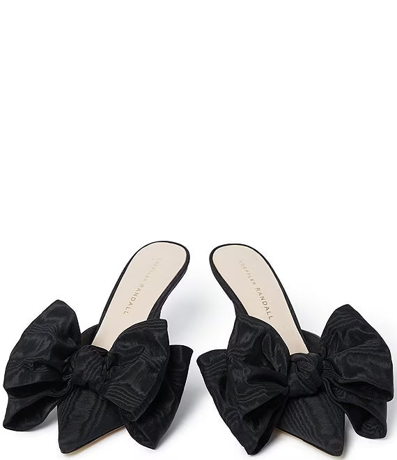 Margot Bow Mule - Black