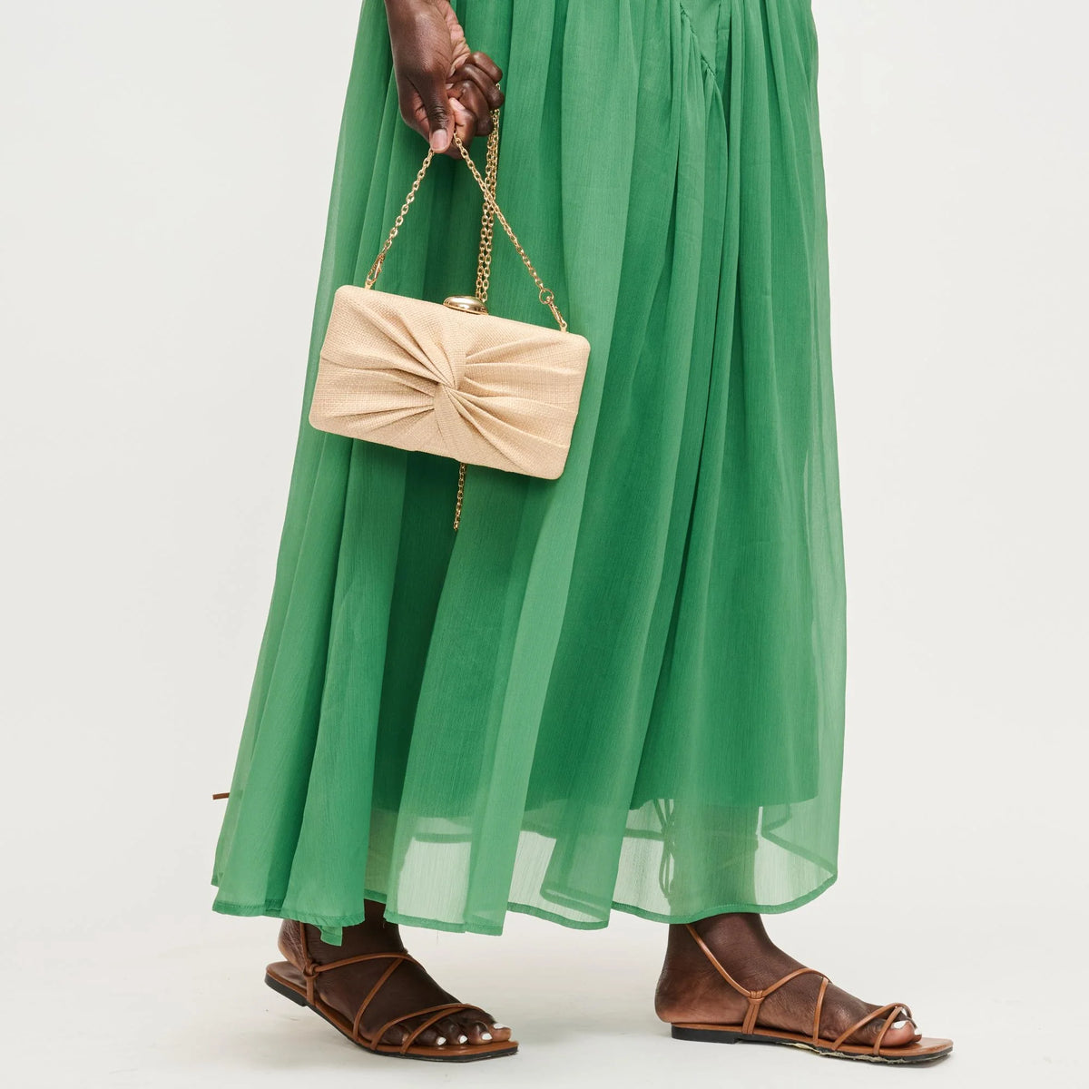 Urban Expressions Serenity Evening Bag - Natural