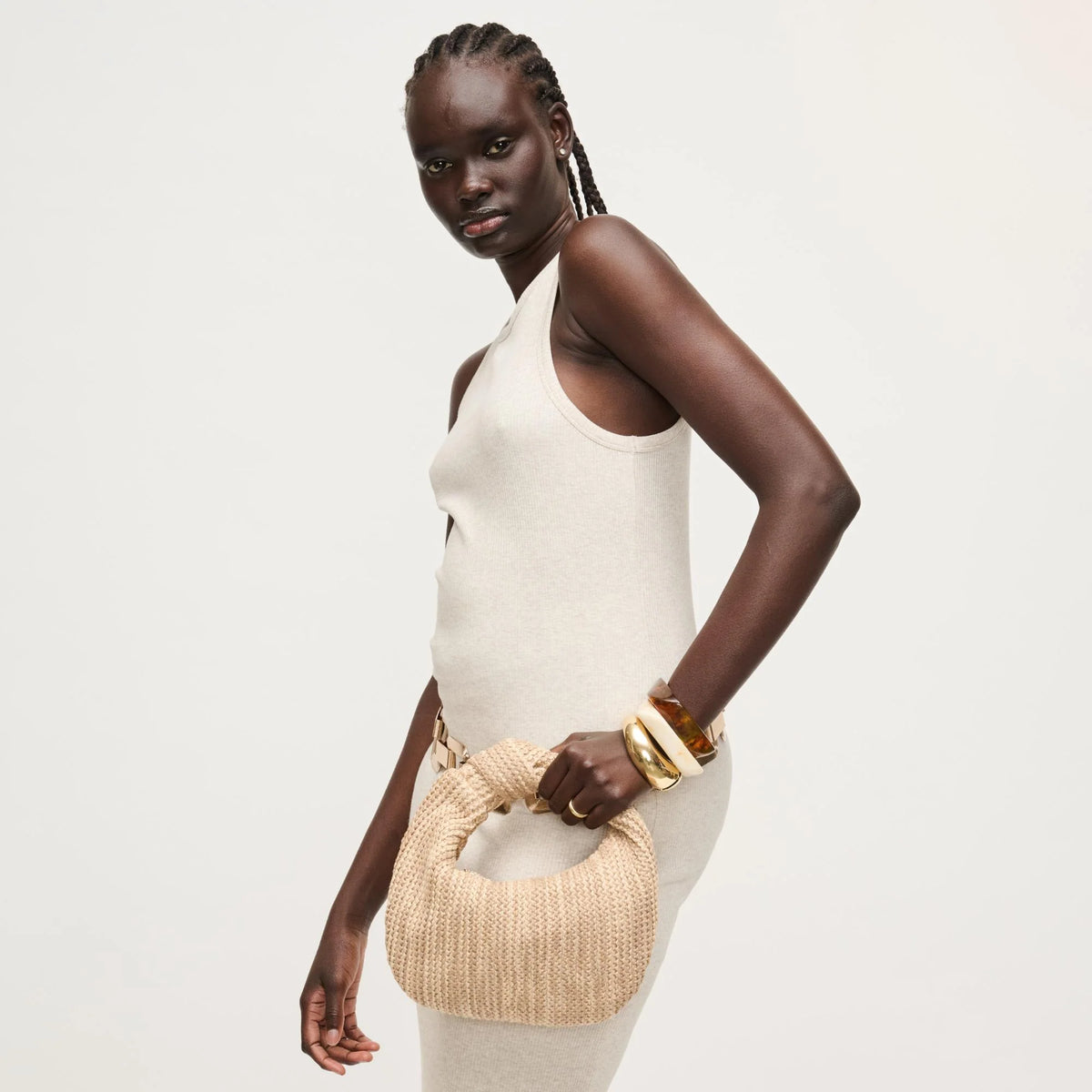 Urban Expressions Tracy Summer Vibes Clutch - Natural