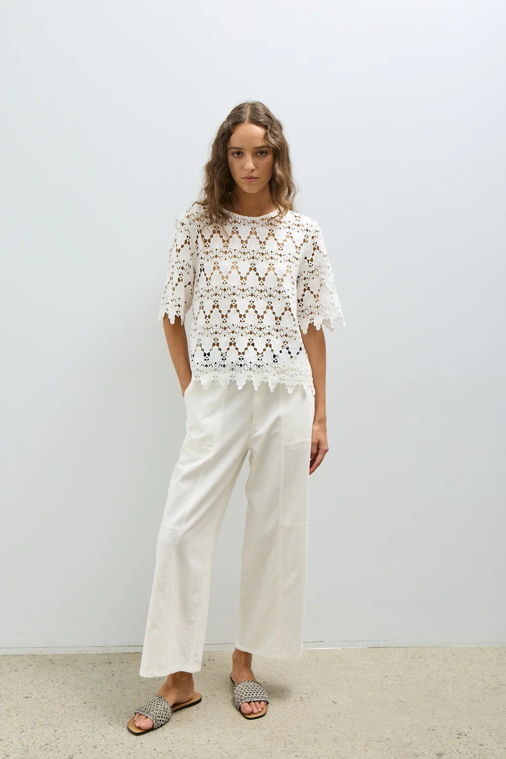 Melissa Nepton Amanda Top - Off White