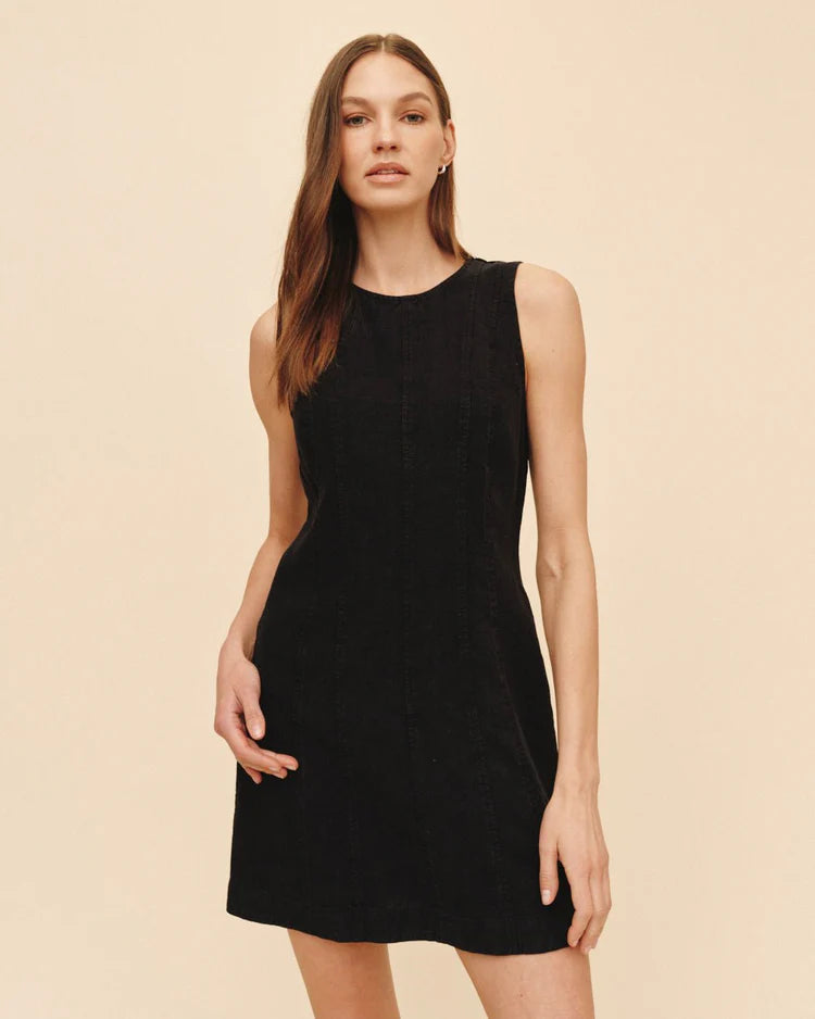 Bella Dahl Seamed Zip Back Mini Dress