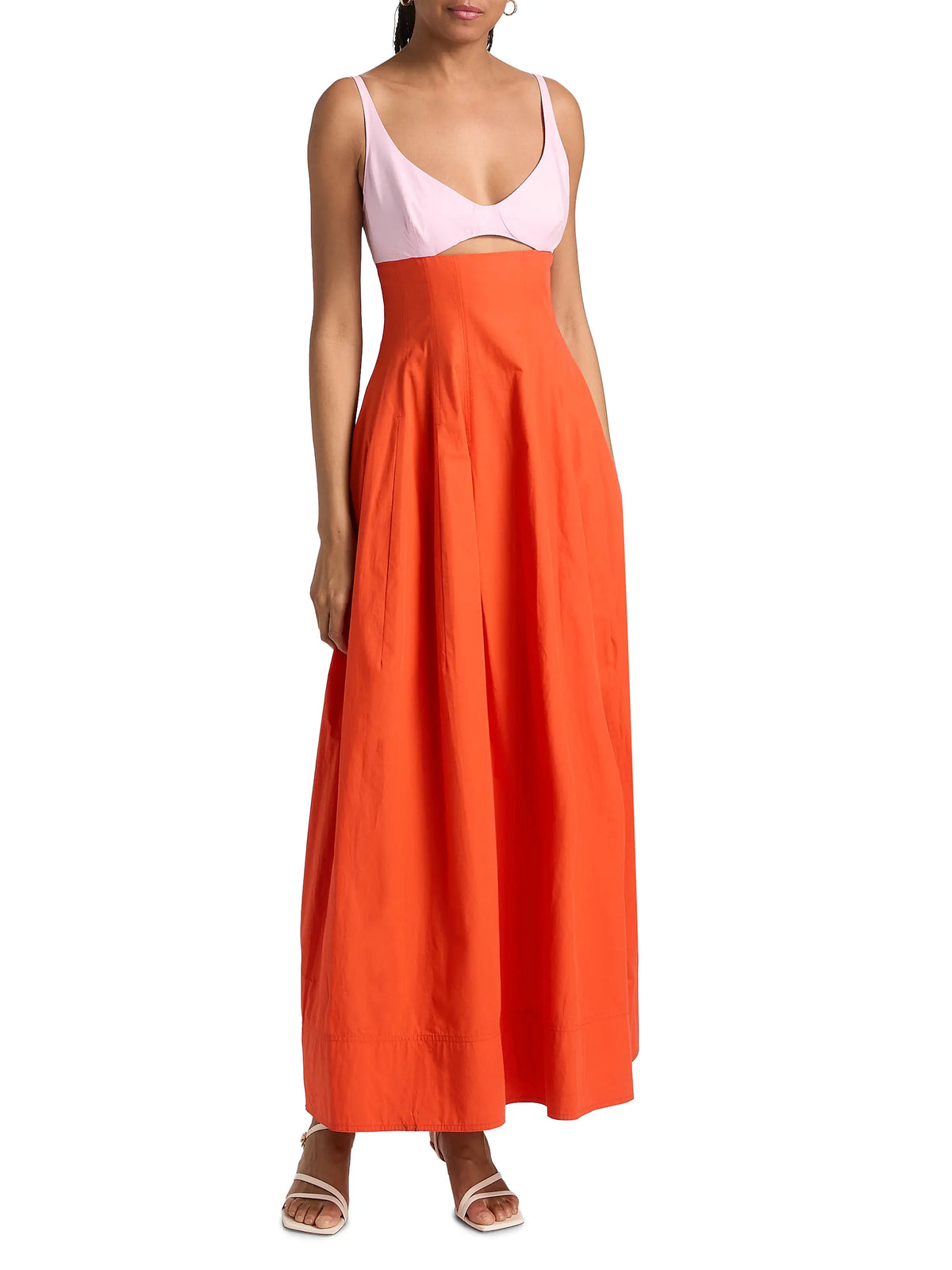 Simkhai Maddy Cotton Midi Dress
