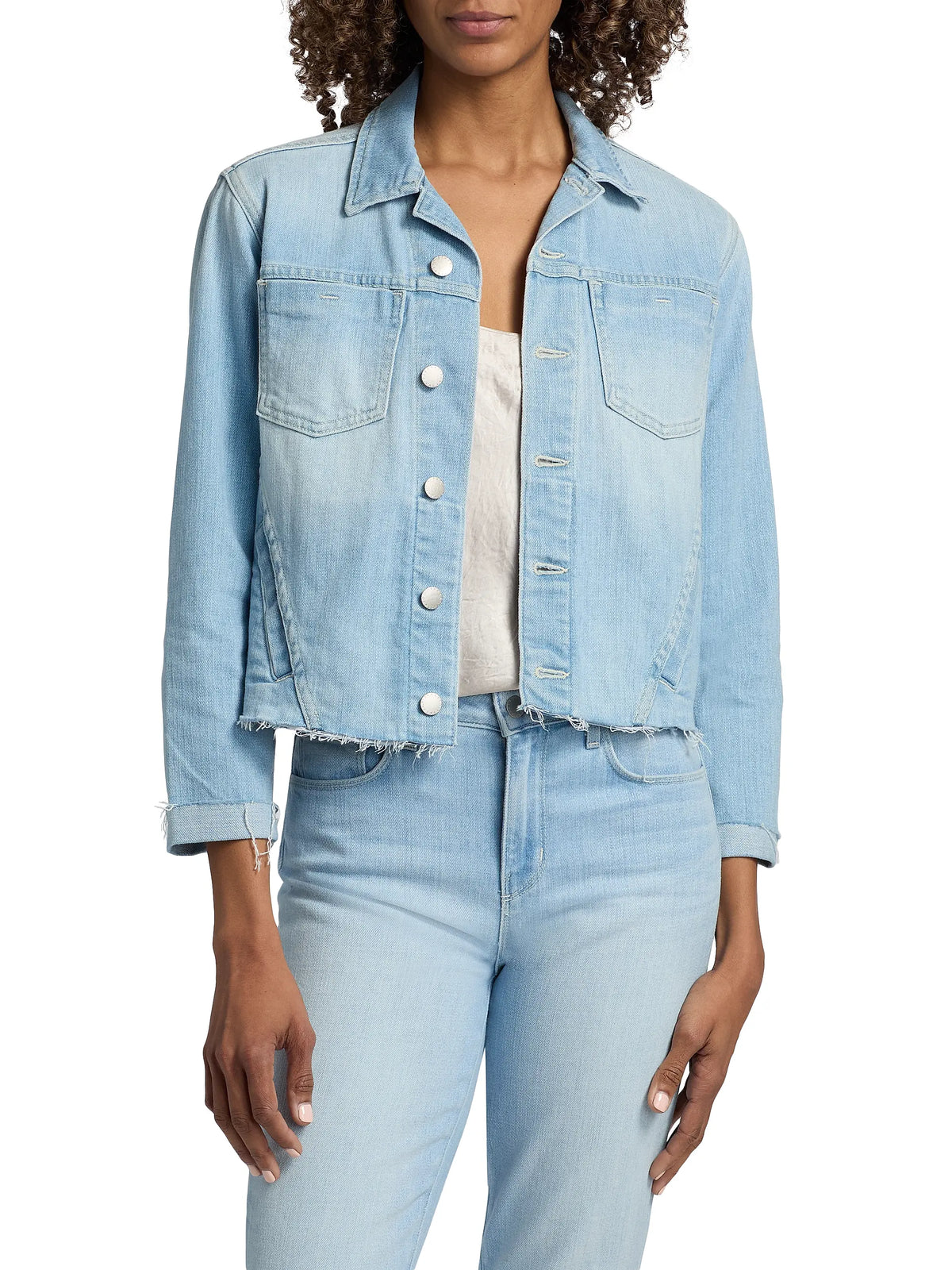 L'Agence Janelle Slim Raw Jacket - Bayridge