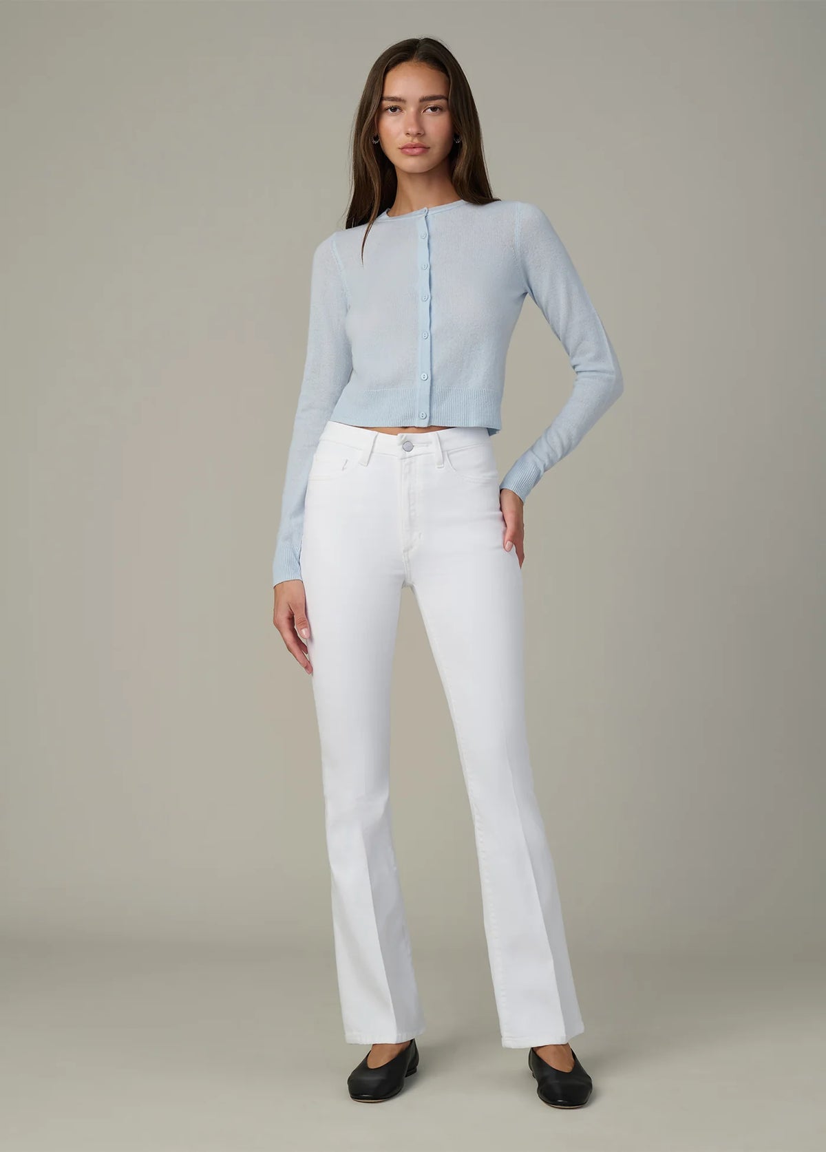 Joe's The Hi Honey Bootcut - White