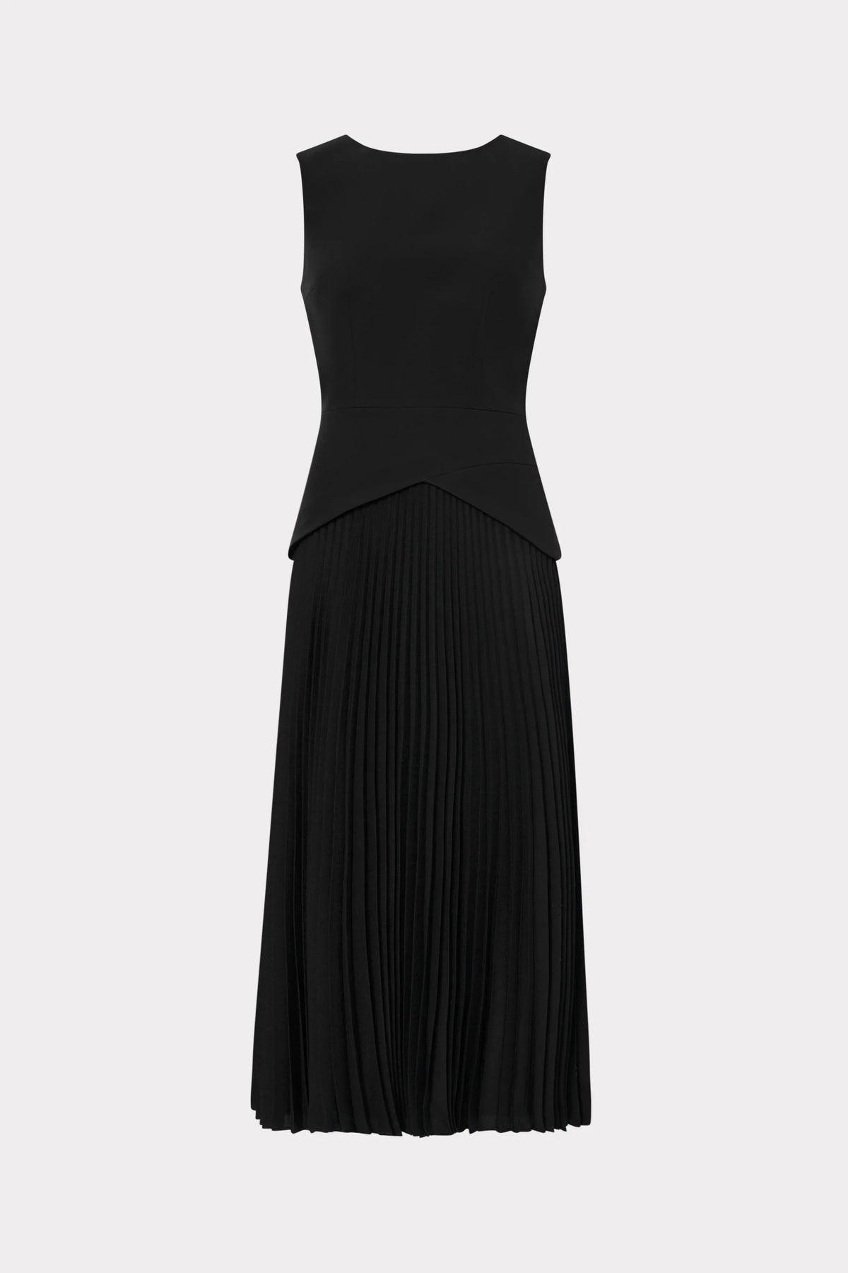 Milly Haddy Pleated Midi Dress