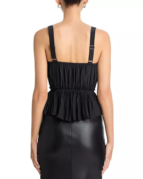 Ramy Brook Giorgia Peplum Top
