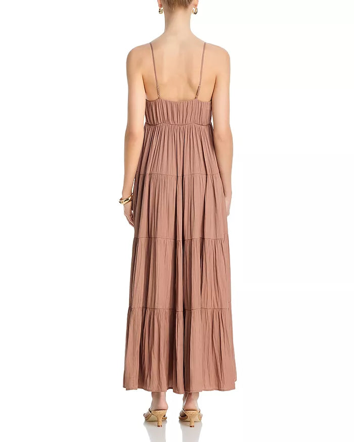 L'Agence Lua Maxi Dress - Hazelnut