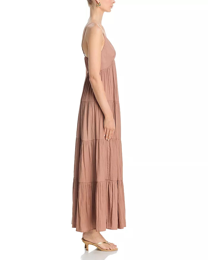 L'Agence Lua Maxi Dress - Hazelnut