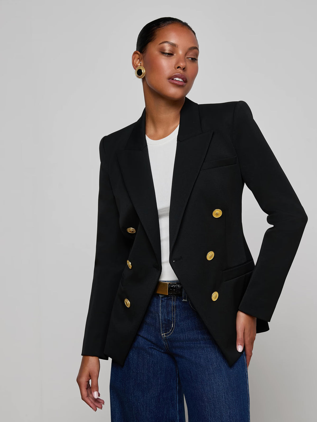 L'Agence Kyomi Double Breasted Blazer