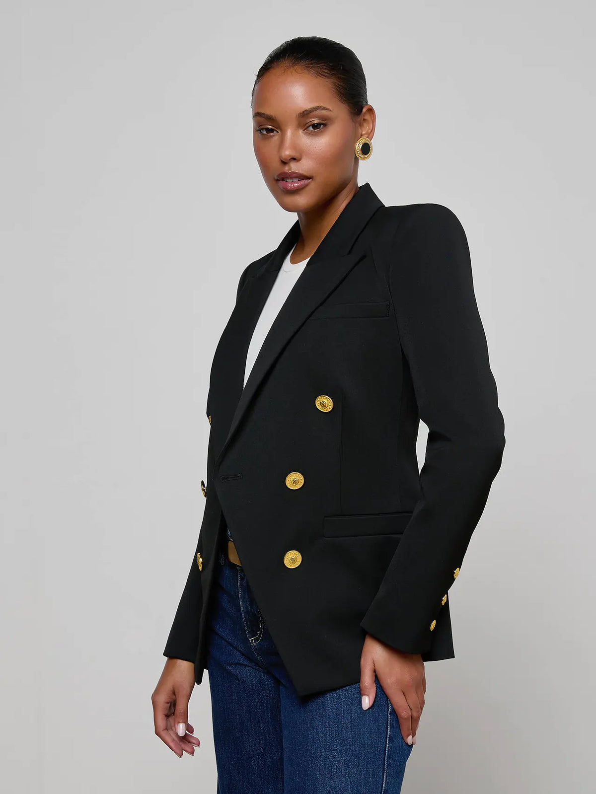 L'Agence Kyomi Double Breasted Blazer