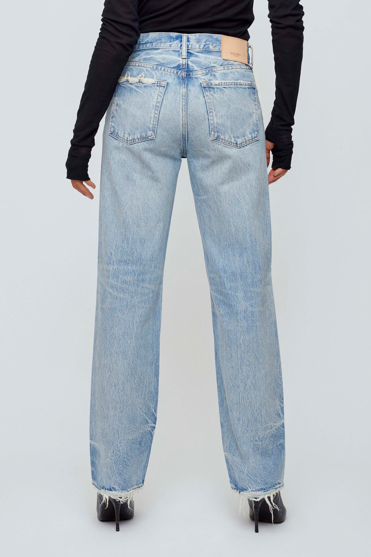 Moussy Vintage Straight Low - Wildwood 