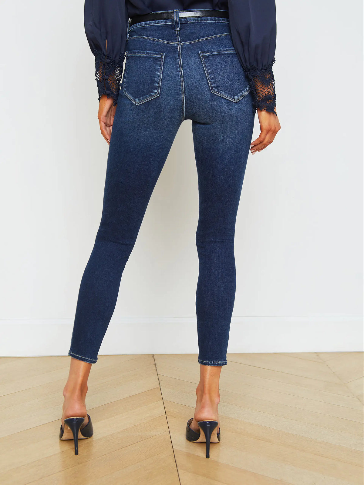 L'Agence Margot High Rise Skinny - Columbia